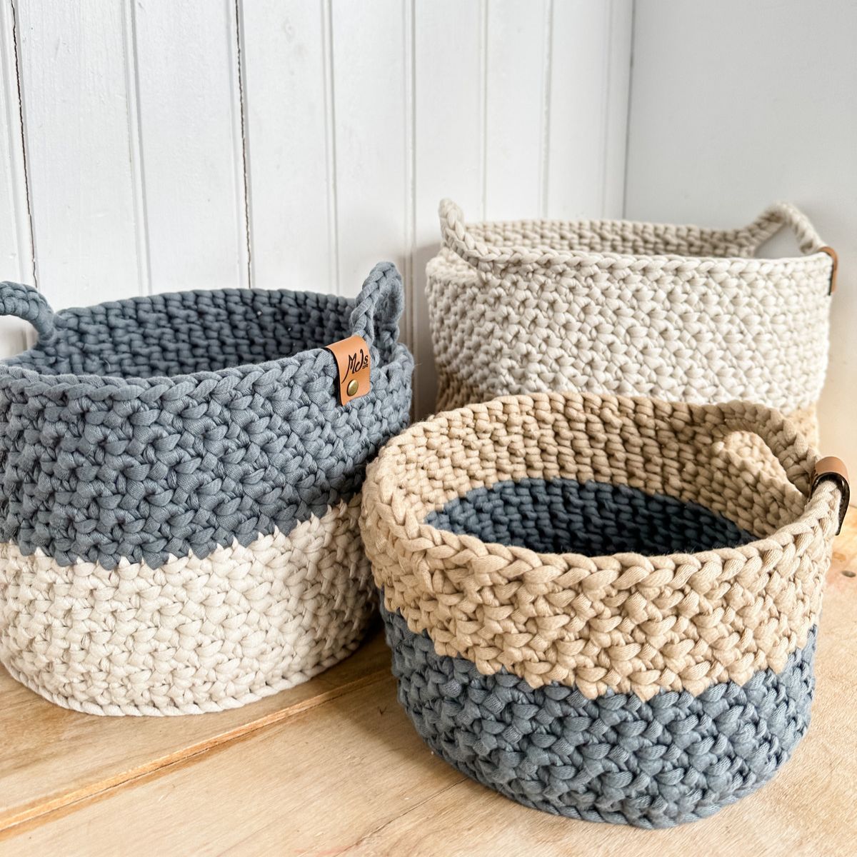 Ravelry: How to Cut T-shirt Yarn and Crochet a Basket pattern by